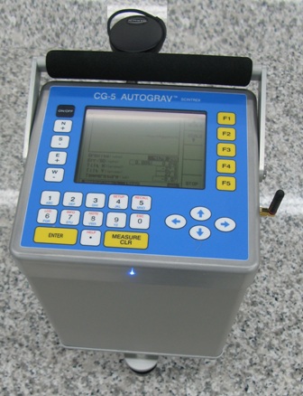 CG-5 gravimeter.